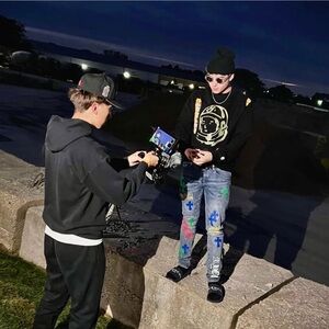 Chrome Hearts Multicolor Skinny Jeans